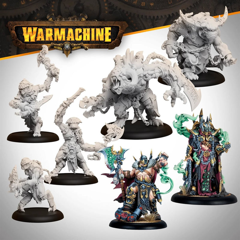 Warmachine - Orgoth Sea Raiders - Command Starter - Miniature -  Steamforged Games