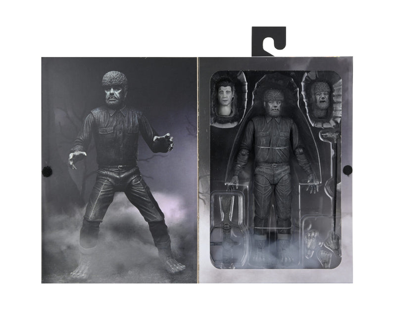 Universal Monsters - Ultimate Wolf Man - Black & White - Collectables > Action Figures > toys -  Neca