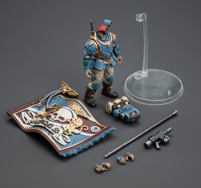 Warhammer 40k - Astra Militarum - Tempestus Scions - Command Squad 55th Kappic Eagles (preorder Q3) - Collectables > Action Figures > toys -  Joy Toy