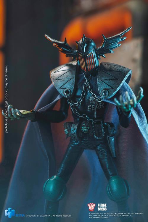 Hiya Toys - 2000 AD Exquisite Mini Series Judge Fear 1:18 - Collectables > Action Figures > toys -  HIYA TOYS