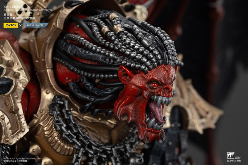 Joy Toy - Warhammer 40K - World Eaters - Angron, Daemon Primarch of Khorne 1/18 Scale Action Figure (preorder Q4 2025) - Collectables > Action Figures > toys -  Joy Toy