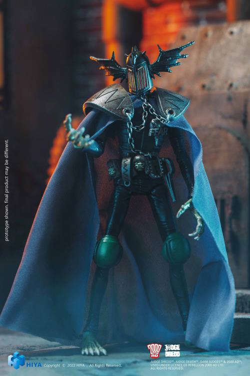 Hiya Toys - 2000 AD Exquisite Mini Series Judge Fear 1:18 - Collectables > Action Figures > toys -  HIYA TOYS