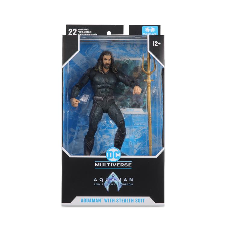 Aquaman and the Lost Kingdom DC Multiverse Aquaman (Stealth Suit Ver.)  (preorder) - Collectables > Action Figures > toys -  McFarlane Toys