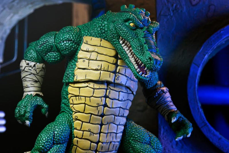 Teenage Mutant Ninja Turtles Leatherhead (Mirage Comics) Deluxe Action Figure (preorder June 2025) - Collectables > Action Figures > toys -  Neca