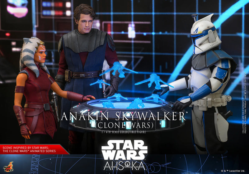 Star Wars - Anakin Skywalker (Clone Wars) 1/6th Scale Collectible Figure - TMS129 - Collectables > Action Figures > toys -  Hot Toys