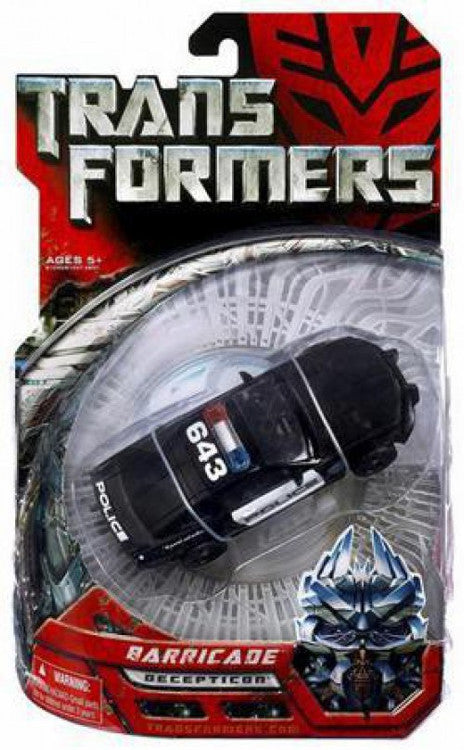 Transformers Movie Decepticon Barricade Deluxe - Collectables > Action Figures > toys -  Hasbro