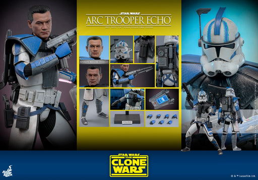 Star Wars: The Clone Wars - Arc Trooper Echo 1/6th Scale Collectible Figure - TMS133 - Collectables > Action Figures > toys -  Hot Toys