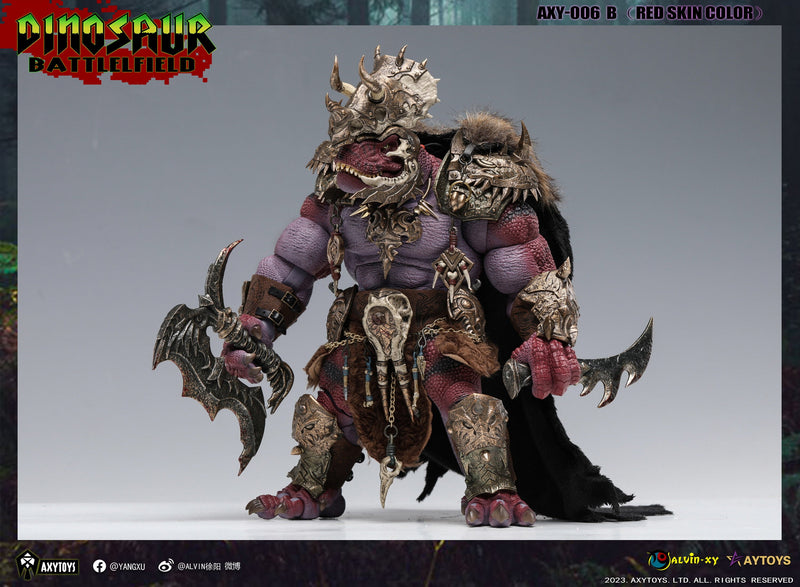 Dinosaur Battlefield - King Tyrannosaurus Deluxe - 1/12 Scale (preorder) - Collectables > Action Figures > toys -  AxyToys