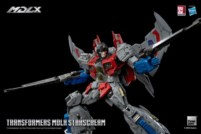 Three Zero Transformers: MDLX Starscream (Preorder Q4) - Collectables > Action Figures > toys -  ThreeZero