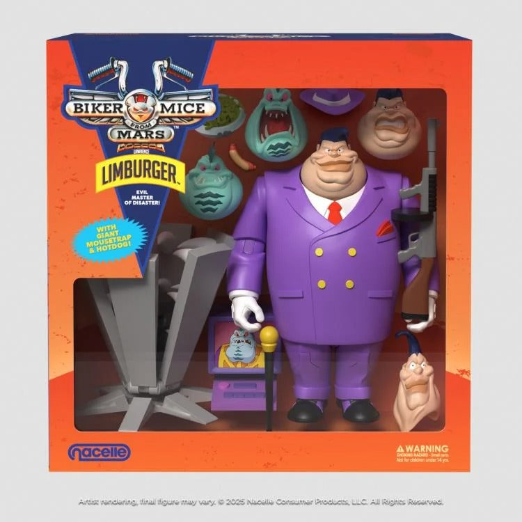 Biker Mice from Mars - Limburger (Preorder Q2 2026) - Collectables > Action Figures > toys -  THE NACELLE COMPANY