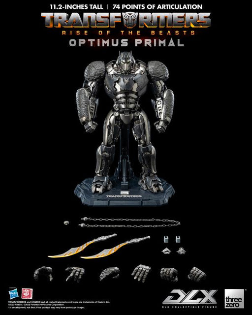 ThreeZero - Transformers: Rise of the Beasts DLX Scale Collectible Series Optimus Primal (preorder) - Collectables > Action Figures > toys -  ThreeZero