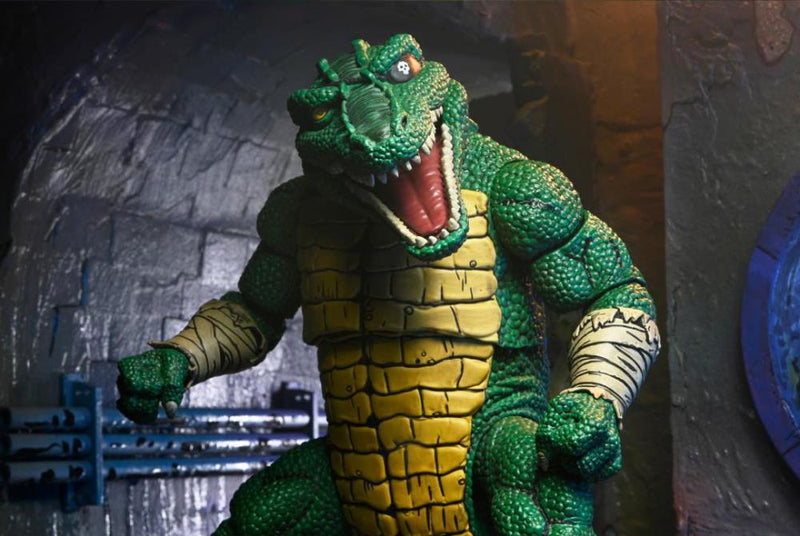 Teenage Mutant Ninja Turtles Leatherhead (Mirage Comics) Deluxe Action Figure (preorder June 2025) - Collectables > Action Figures > toys -  Neca