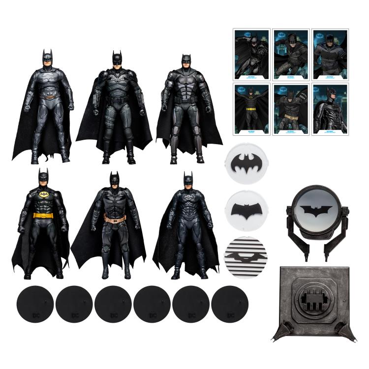 McFarlane Toys - DC Multiverse WB100 Batman The Ultimate Movie Collection -  6-Pack (preorder) - Collectables > Action Figures > toys -  McFarlane Toys