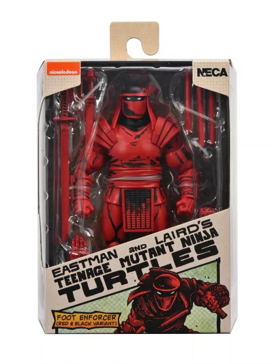Teenage Mutant Ninja Turtles - Foot Enforcer - Red & Black Variant - Mirage Comics (Subpar Packaging) - Collectables > Action Figures > toys -  Neca