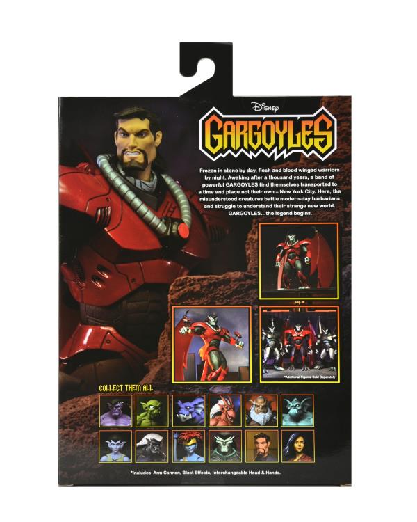 Neca - Disney's Gargoyles Ultimate - Armored David Xanatos (preorder Q4) - Collectables > Action Figures > toys -  Neca