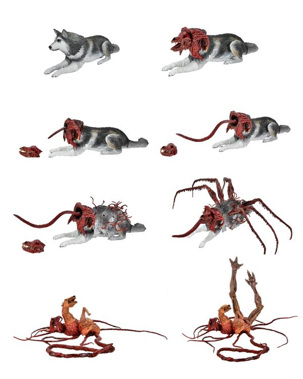 The Thing Ultimate Dog Creature Set (preorder Q4) - Collectables > Action Figures > toys -  Neca