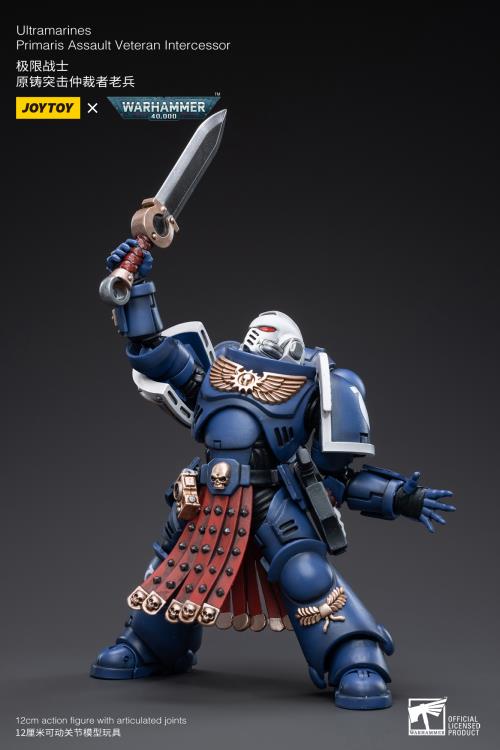 Warhammer 40K - Ultramarines - Veteran Intercessor - Collectables > Action Figures > toys -  Joy Toy