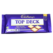 Top Deck - Milk Chocolate and White Chocolate - 95g -  -  Nestle