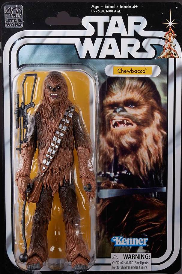 Star Wars Black Series Chewbacca (ANH) (40th Anniversary) - Action & Toy Figures -  Hasbro
