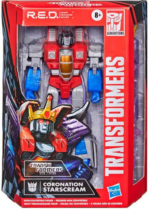 Transformers RED Robot Enhanced Design Vintage G1 Coronation Starscream - Collectables > Action Figures > toys -  Hasbro