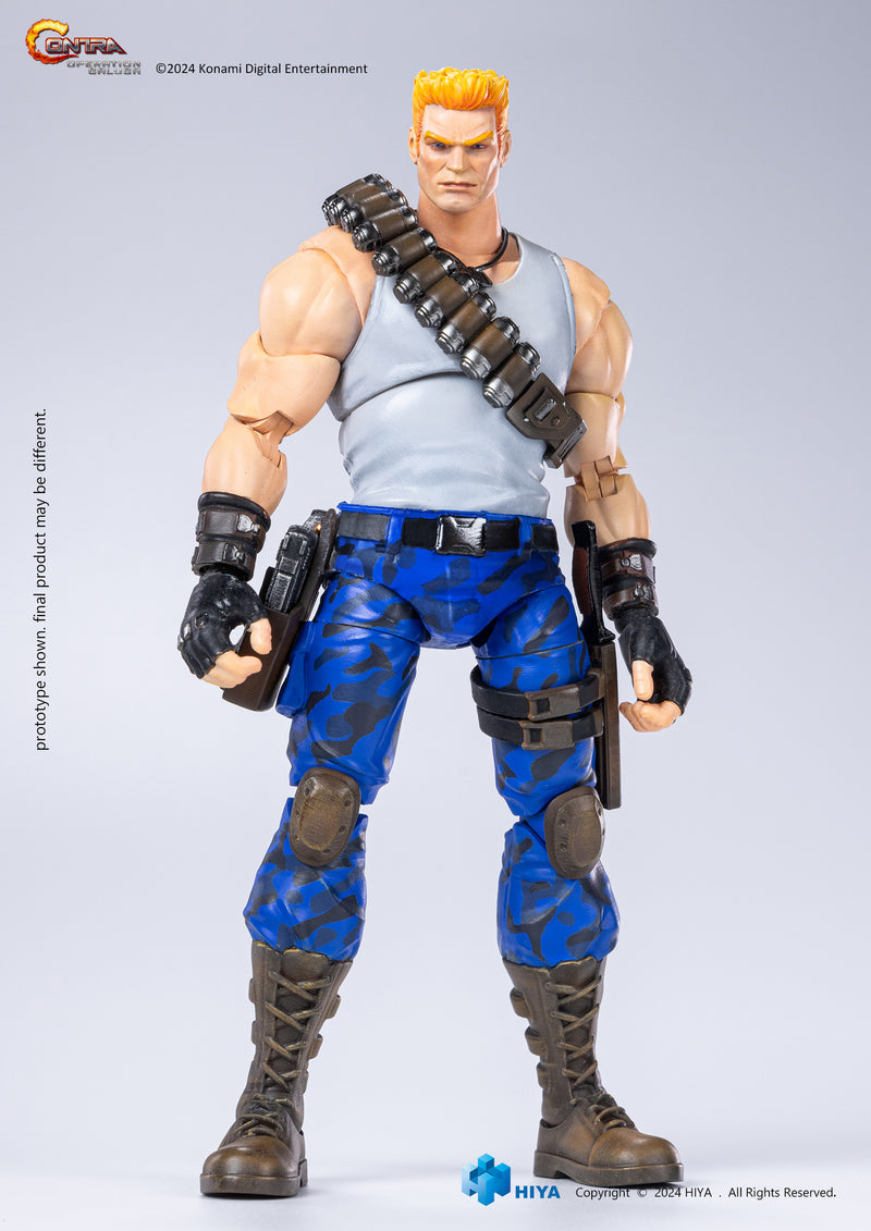 Exquisite Basic Series 1/12 Scale CONTRA OPERATION GALUGA Bill Rizer (preorder Q2 2025) - Collectables > Action Figures > toys -  HIYA TOYS
