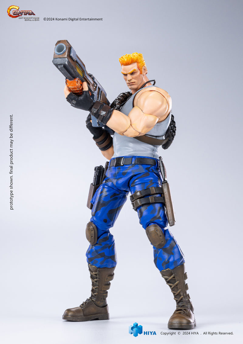 Exquisite Basic Series 1/12 Scale CONTRA OPERATION GALUGA Bill Rizer (preorder Q2 2025) - Collectables > Action Figures > toys -  HIYA TOYS