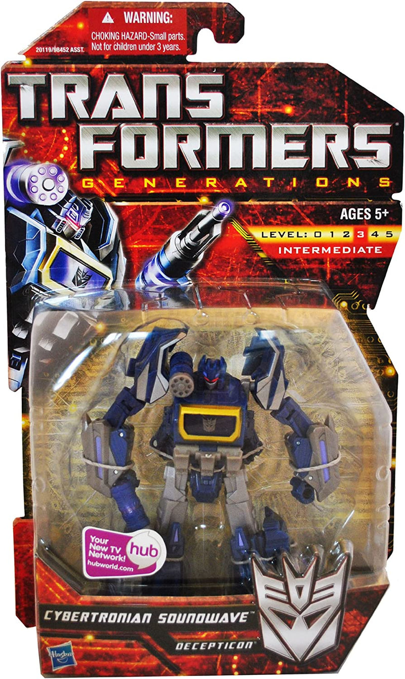 Transformers Generations Original Cybertronian Soundwave Deluxe Class - Collectables > Action Figures > toys -  Hasbro
