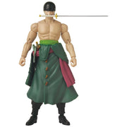 Anime Heroes - One Piece - Roronoa Zoro - Three Sword Style - Collectables > Action Figures > toys -  Bandai