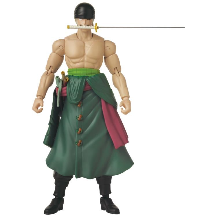 Anime Heroes - One Piece - Roronoa Zoro - Three Sword Style - Collectables > Action Figures > toys -  Bandai