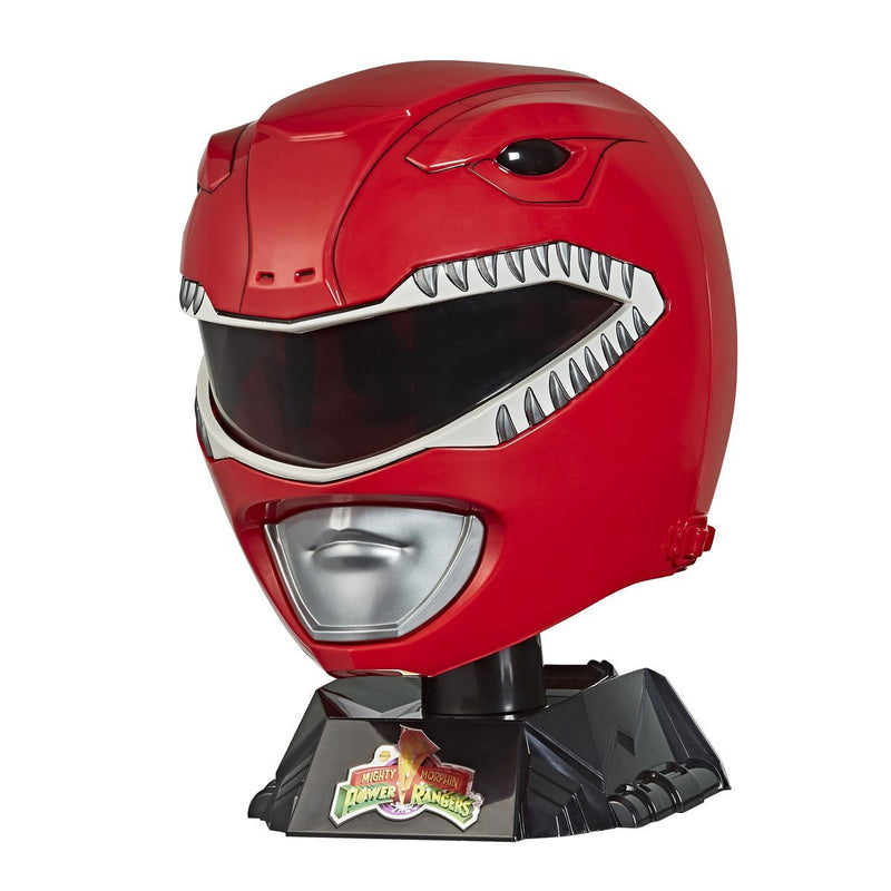 Power Rangers Lightning Collection Premium Red Ranger Helmet Prop Replica - Gear -  Hasbro