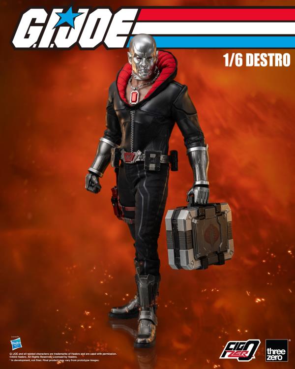 THREEZERO - G.I. Joe FigZero - Destro (preorder Q1) - Collectables > Action Figures > toys -  ThreeZero