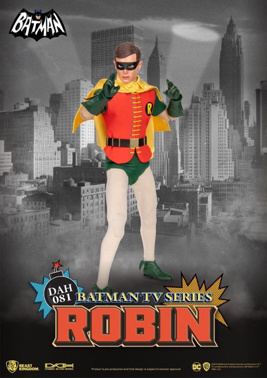 Beast Kingdom - Batman Classic TV Series Dynamic 8ction Heroes DAH-081 Robin (preorder Q4 2024) - Collectables > Action Figures > toys -  Beast Kingdom