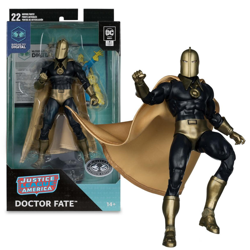 DC: The Silver Age - Doctor Fate - Platinum / Chase - Collectables > Action Figures > toys -  McFarlane Toys