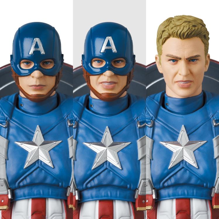 Mafex - Captain America: The Winter Soldier MAFEX #220 Captain America Classic Suit - (preorder July) - Collectables > Action Figures > toys -  MAFEX
