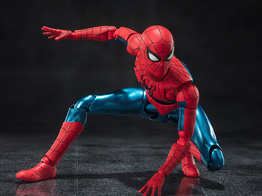 Bandai - Spider-Man: No Way Home S.H.Figuarts Spider-Man - New Red & Blue Suit (preorder) - Collectables > Action Figures > toys -  Bandai