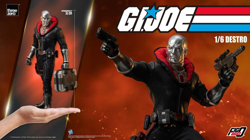 THREEZERO - G.I. Joe FigZero - Destro (preorder Q1) - Collectables > Action Figures > toys -  ThreeZero