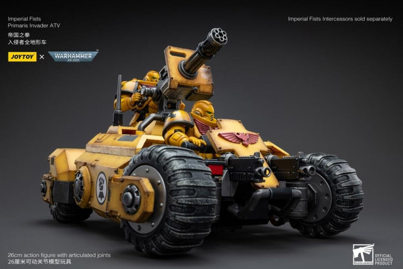 JoyToy - Warhammer 40k - Imperial Fists - Primaris Invader ATV 1/18 Scale Vehicle - Collectables > Action Figures > toys -  Joy Toy