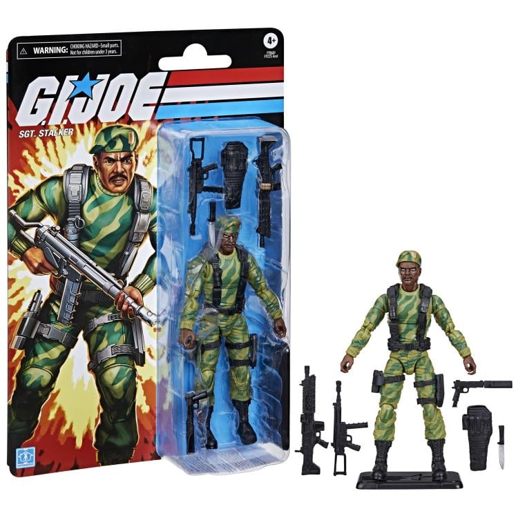 G.I. Joe 3.75" Retro Collection - Sgt. Stalker (Subpar Packaging) - Collectables > Action Figures > toys -  Hasbro