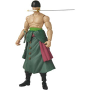 Anime Heroes - One Piece - Roronoa Zoro - Three Sword Style - Collectables > Action Figures > toys -  Bandai