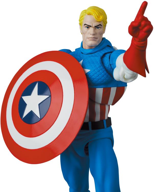 MAFEX - Marvel  #217 Captain America - Comic Ver (preorder) - Collectables > Action Figures > toys -  MAFEX