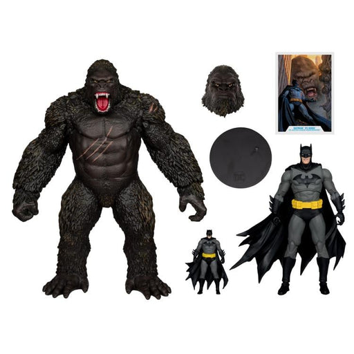 Justice League vs. Godzilla vs. Kong DC Multiverse Batman vs. Kong Action Figure Two-Pack - Collectables > Action Figures > toys -  McFarlane Toys