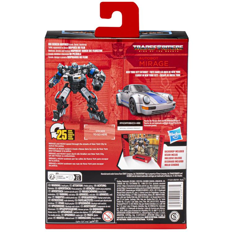 Transformers Studio Series  -105 Deluxe - Mirage (preorder Q4) - Collectables > Action Figures > toys -  Hasbro