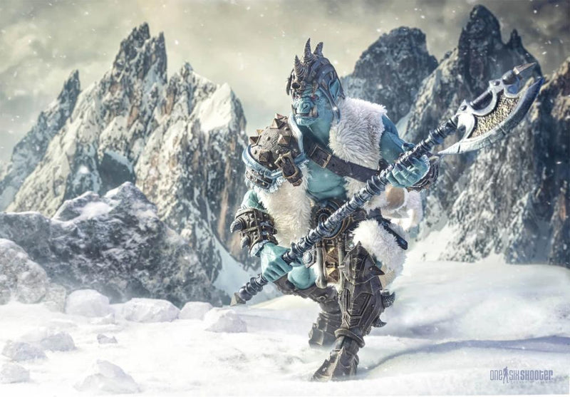 Mythic Legions - Ashes of Agbendor - Frost Ogre (Ogre-scale) (preorder Q2 2025) - Collectables > Action Figures > toys -  Four Horsemen