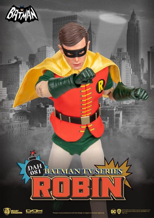 Beast Kingdom - Batman Classic TV Series Dynamic 8ction Heroes DAH-081 Robin (preorder Q4 2024) - Collectables > Action Figures > toys -  Beast Kingdom