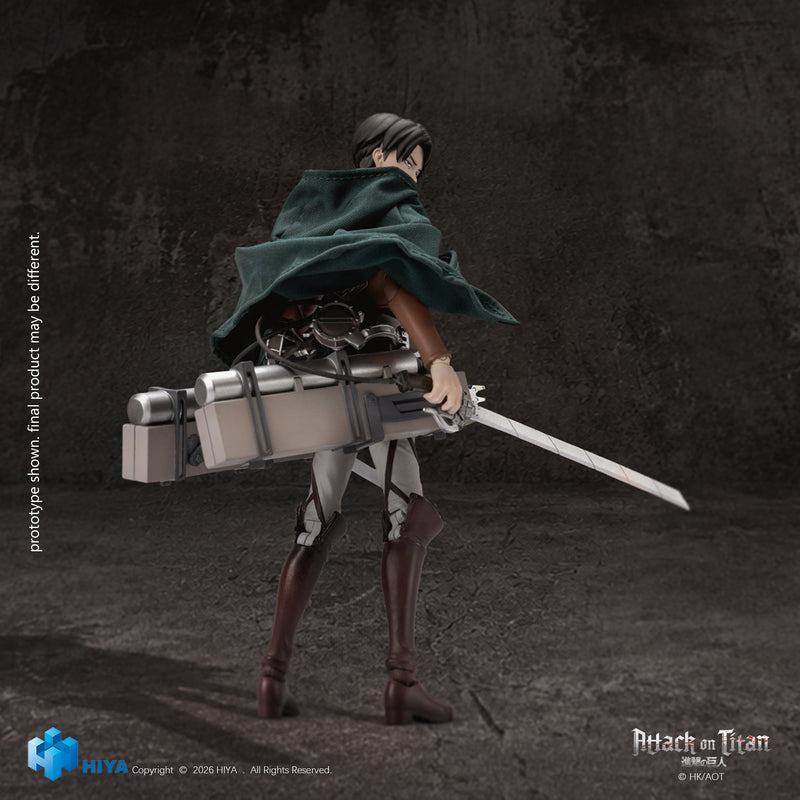 HIYA Attack on Titan Levi Ackerman 1/12 action figure product photo 02