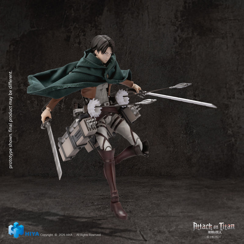 HIYA Attack on Titan Levi Ackerman 1/12 action figure product photo 03