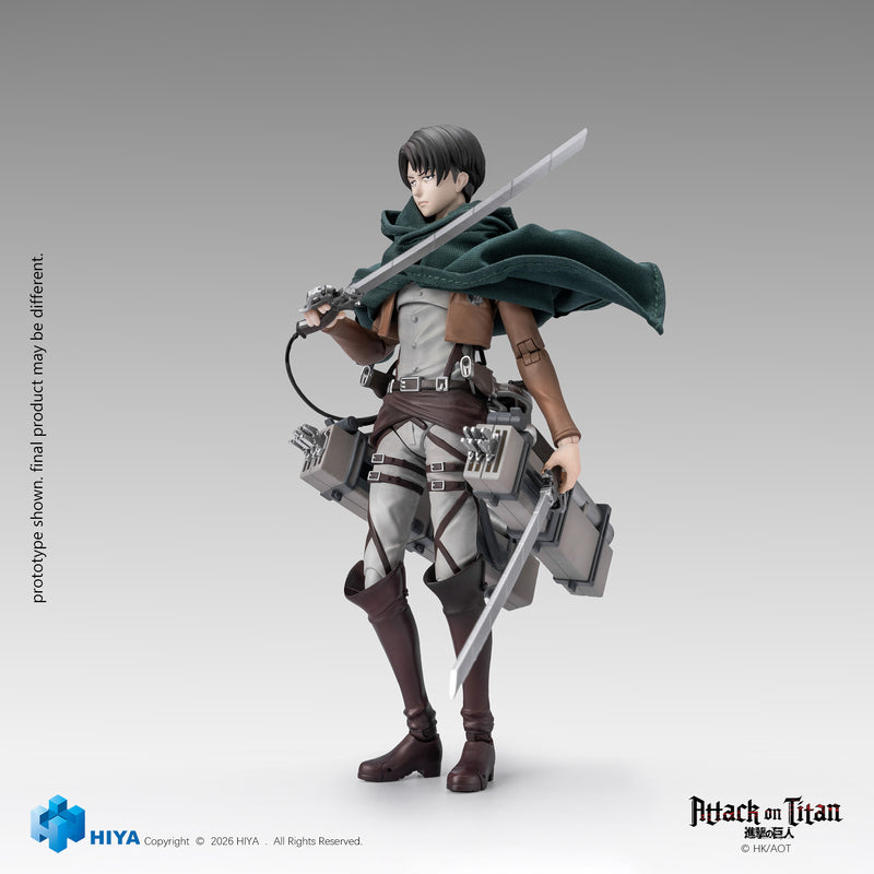 HIYA Attack on Titan Levi Ackerman 1/12 action figure product photo 09