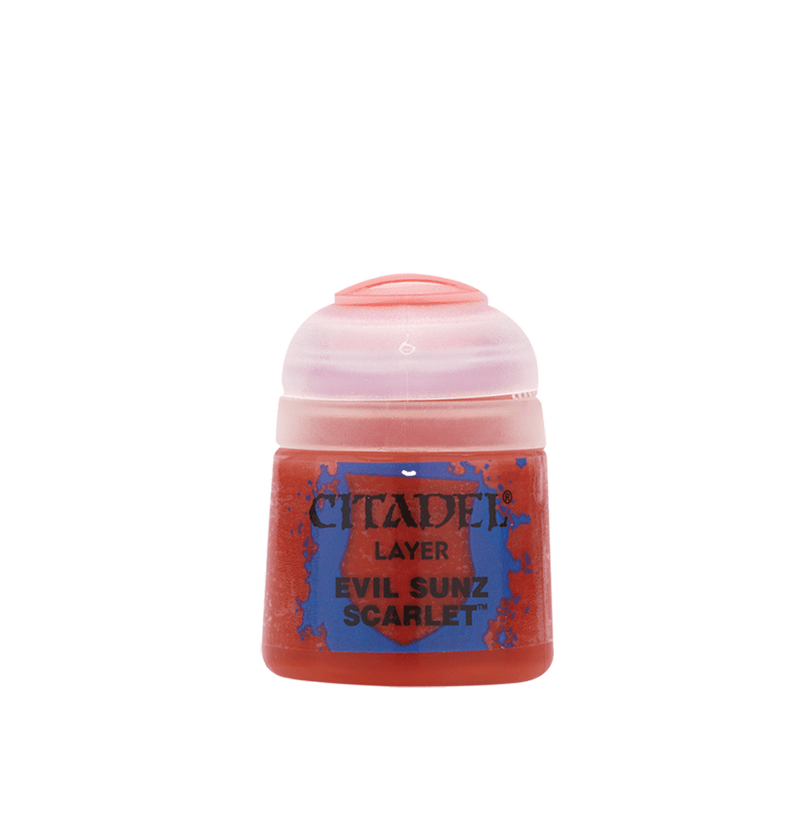 Layer - EVIL SUNZ SCARLET - Acrylic Paint 12ML - Paint -  Games Workshop