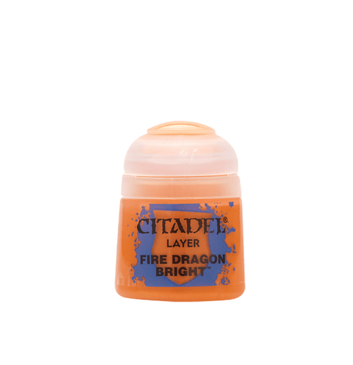 Layer - Fire Dragon Bright  - Acrylic Paint 12ML - Paint -  Games Workshop