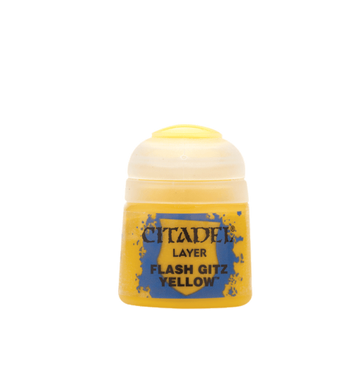 Layer - Flash Gitz Yellow - Acrylic Paint 12ML - Paint -  Games Workshop